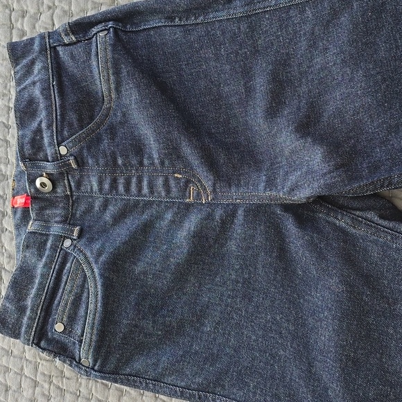 Spanx Denim Cuffed Leg Raw indigo high rise - Picture 5 of 16